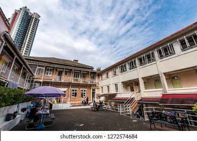 Shatin, Hong Kong - DEC 29 2018: High Rock Centre In Hong Kong. Built In 1924, Former Polic Station, Japanese Army Command Center And Orphanage.