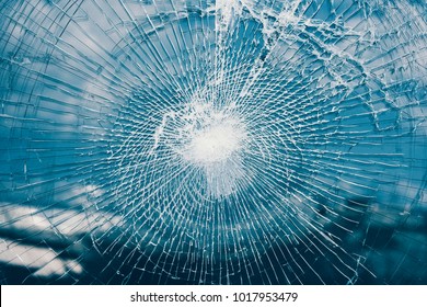 Shattered Glass Window 