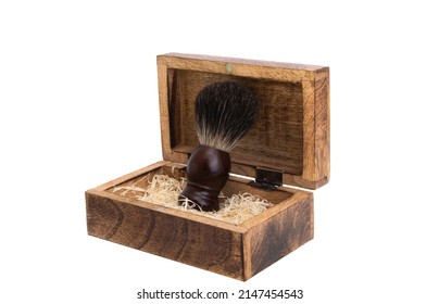 Shaving Brush Isolated On White Background