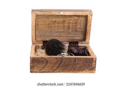 Shaving Brush Isolated On White Background