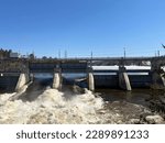 Shawinigan Hydro-electric dam in Quebec