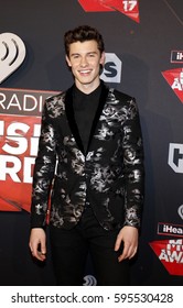 Shawn Mendes At The 2017 IHeartRadio Music Awards Held At The Forum In Inglewood, USA On March 5, 2017.