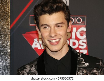 Shawn Mendes At The 2017 IHeartRadio Music Awards Held At The Forum In Inglewood, USA On March 5, 2017.