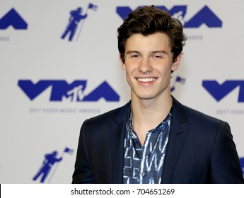 Shawn Mendes At The 2017 MTV Video Music Awards Held At The Forum In Inglewood, USA On August 27, 2017.