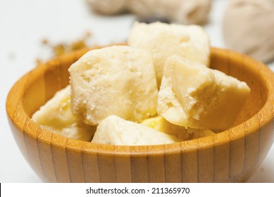 Shea Butter On Bamboo Bowl 