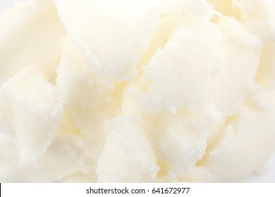 Shea Butter Texture, Macro View