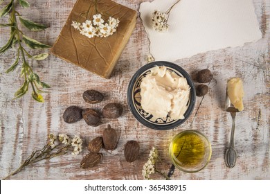 Shea Nuts And Products: Butter, Oil And Soap For Skincare