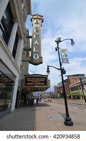 Shea's Performing Arts Center, New York State - May 8, 2016: Buffalo, New York State, USA