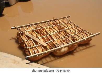 Sheepskin Raft, Yellow River, China