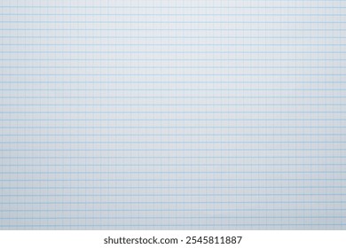 Sheet of blue squares with white background of a notebook - Powered by Shutterstock - Get 15% off with code: PIKWIZARD15