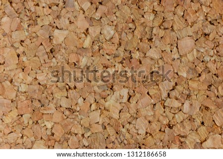 Sheet of cork background