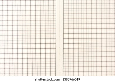 Sheet of engineering graph grid paper. Simple background texture for template, design or art.