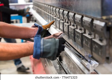 Sheet Metal Bending In Factory