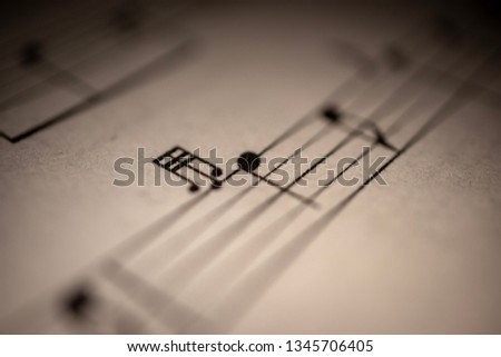 sheet music macro
