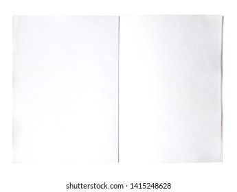 Sheet Paper Isolated On White Stock Photo 1415248628 | Shutterstock