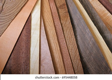 Sheets of Different Woods