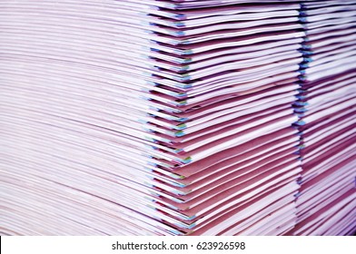 sheets of paper printing industry - Shutterstock ID 623926598