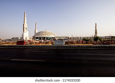 Sheikh Khalifa Bin Zayed Al Nahyan Mosque Under Construction 