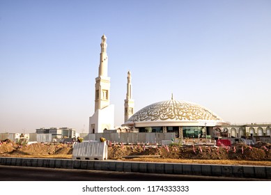 Sheikh Khalifa Bin Zayed Al Nahyan Mosque Under Construction 