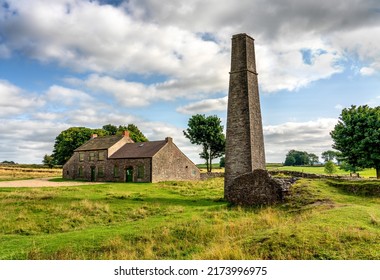 SHELDON, UNITED KINGDOM - Aug 11, 2021: The Magpie Mine In Derbyshire, England On A Sunny Summer Day