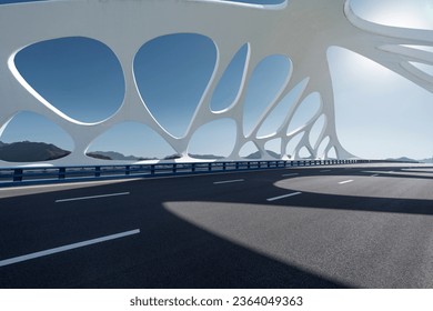 Shell bridge on the west coast of Qingdao, Shandong, China - Powered by Shutterstock