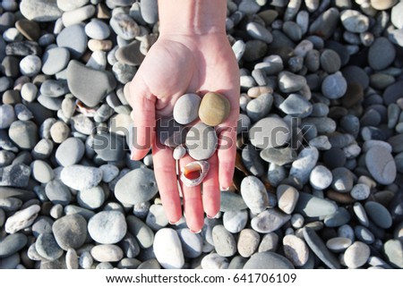 Similar – Image, Stock Photo Your heart in my hand Hand