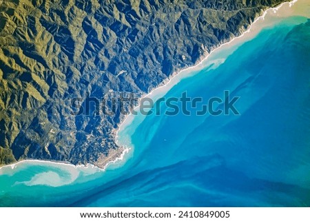 Shelter Cove. The remote hamlet sits along Californias rugged Lost Coast.. Elements of this image furnished by NASA.