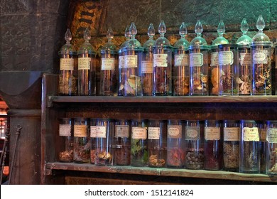 Shelf of Potions Images, Stock Photos & Vectors | Shutterstock