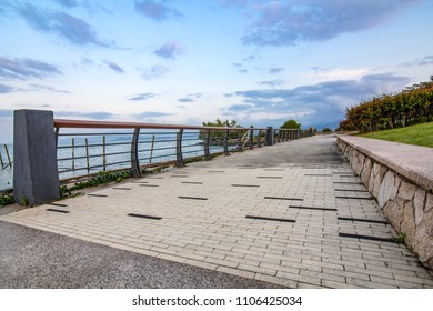 Shenzhen Bay Park And No One Floor Plank Road