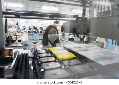 SHENZHEN, CHINA - JUN. 9. 2017: Chinese national gene bank in Shenzhen, China.