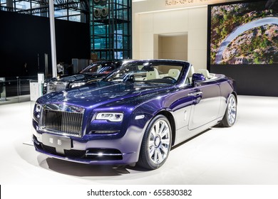 Shenzhen, China – June 6, 2017: The Rolls-royce Dawn On Display During The 2017 Shenzhen-HongKong-Macao International Auto Show In Shenzhen, Guangdong, China