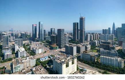 Shenzhen High-tech Industrial Park Panoramic View, Shenzhen, China, Sep 2019.