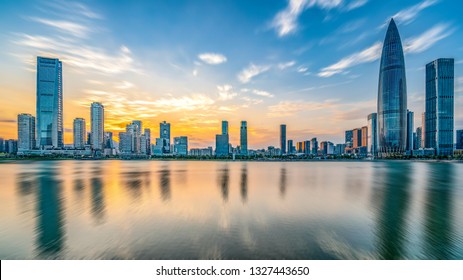 Shenzhen Houhai Talent Park Cityscape - Shutterstock ID 1327443650