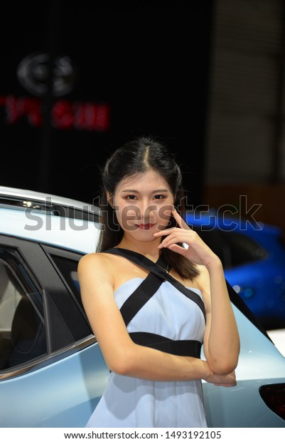 Shenzhen,China June 6,2019 Car exhibition show\
held in Shenzhen,China. There are many type of car and model was\
shown to public.