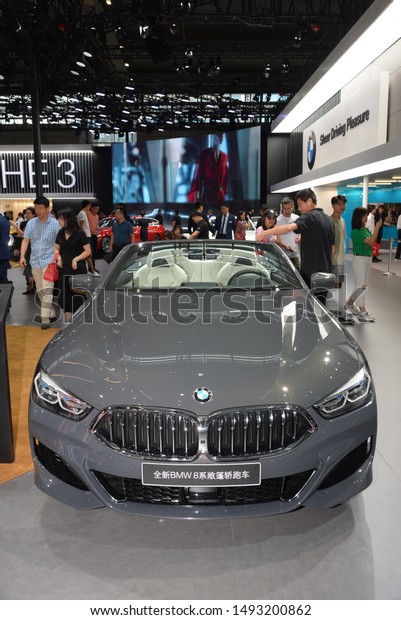 Shenzhen,China June 6,2019 Car exhibition show\
held in Shenzhen,China. There are many type of car and model was\
shown to public.
