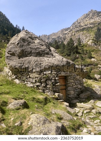 shepherd's hut at Lac de Suyen, Pyrenees National Park, France