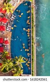 Sheraton Hotel Waikiki Pool With Ocean