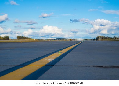 Sheremetyevo Airport (SVO),Moscow Region, Russia - 19 September, 2019: Aeroflot first landed on a new runway at 16.20 Moscow time-flight SU 019 St. Petersburg-Moscow.