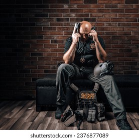 Sheriff Deputy and SWAT member in recognition of National Law Enforcement Suicide Awareness Day