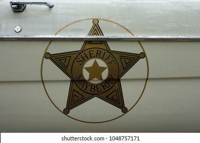 Sheriff Of Mayberry Squad Car