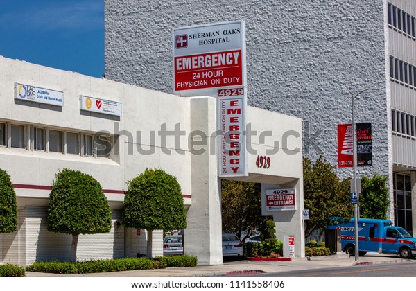 Sherman Oaks, CA/USA.\
July 24, 2018. Sherman Oaks Hospital is a 153-bed, not-for-profit,\
acute-care community hospital, serving the medical needs of the San\
Fernando valley.