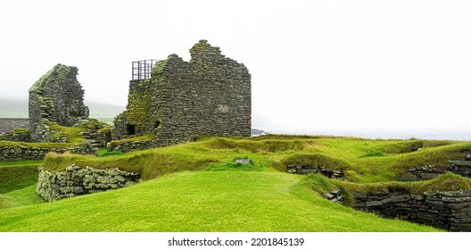 Shetland Island  Jarlshof Prehistoric Site