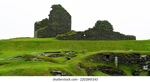 Shetland Island  Jarlshof Prehistoric Site