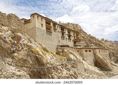 The Shey Palace and Monastery complex are located on a hilllock in Shey, 15 km south of Leh in Ladakh. Shey was a summer capital of Ladakh in the past. 