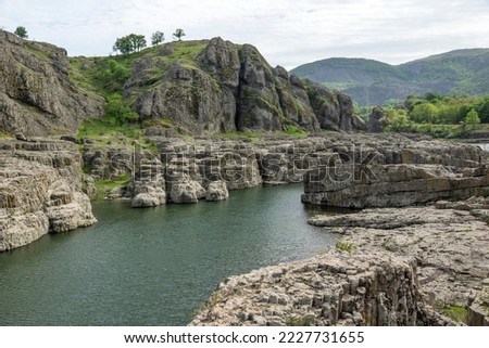 Sheytan Dere (Shaitan River) Canyon under the dam of Studen Kladenets Reservoir, Bulgaria