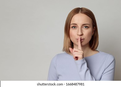 Shh Do Not Tell Anybody Portrait Stock Photo 1137075698 | Shutterstock