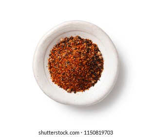 Shichimi pepper.Blend of seven spices - Shutterstock ID 1150819703