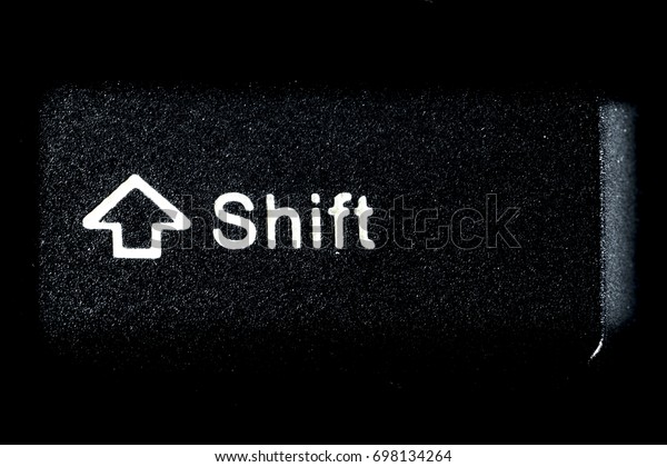 Shift Computer Key Keyboard Key That Stock Photo (Edit Now) 698134264
