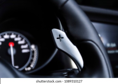 Shift Paddle On Steering Wheel