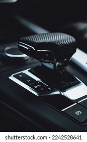 the shifter on a new car - Shutterstock ID 2242528641
